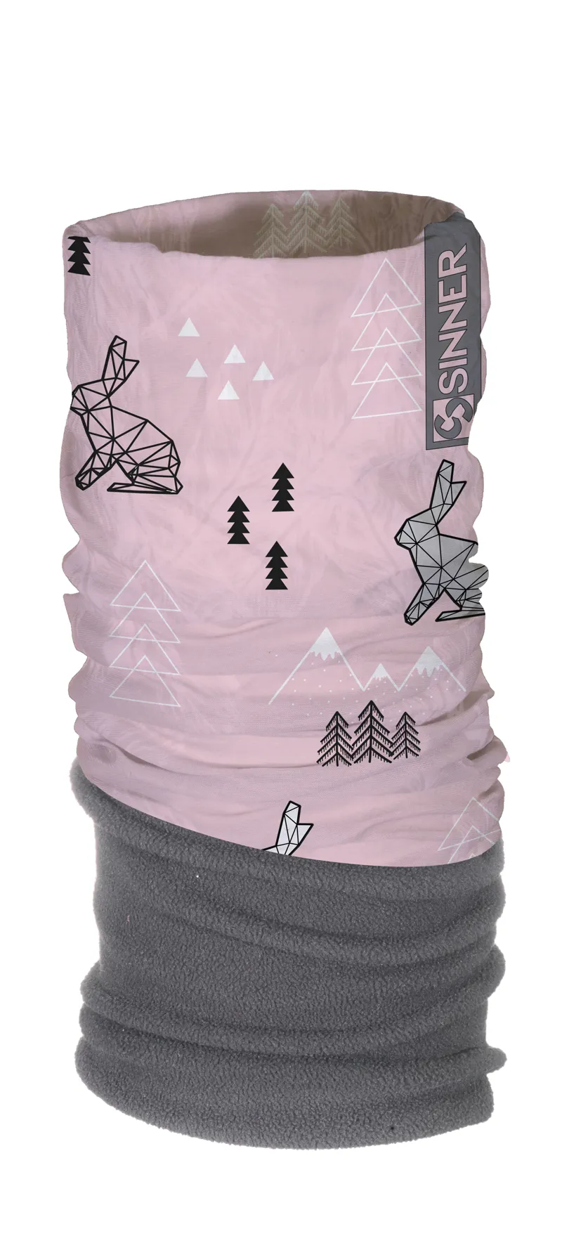 2024 Sinner kids fleece neckwarmer winter pink